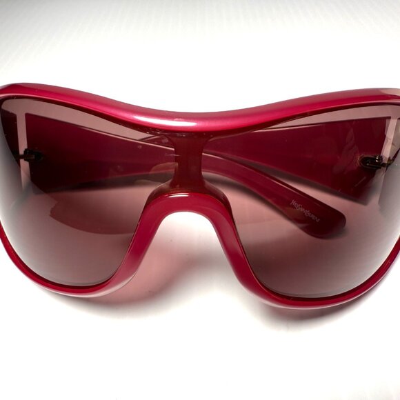 Yves Saint Laurent Red Sunglasses - Picture 2 of 10